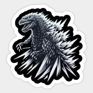 Godzilla Sticker